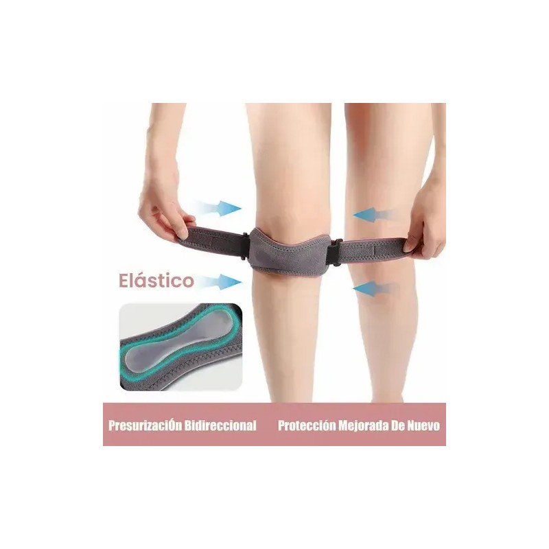 2pcs Rodillera Deportiva De Banda Rotuliana Para Gym,fitness