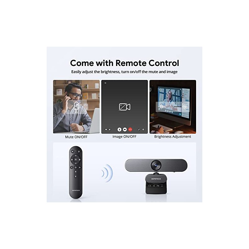 DEPSTECH Webcam 4K