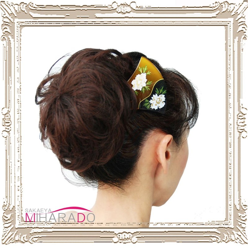 Eiya Miharodo Tortoise Style Chrysanthemum Bee Shaped Hairpin