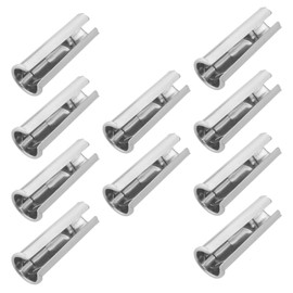 ECSiNG 10pcs Dip Pen Ferrules Nib Pen Sleeve 65 Manganese Steel Dip Pen Cover Dip Pen Nib Holder Dip Calligraphy Pen Nib for Drawing Writing Sketching