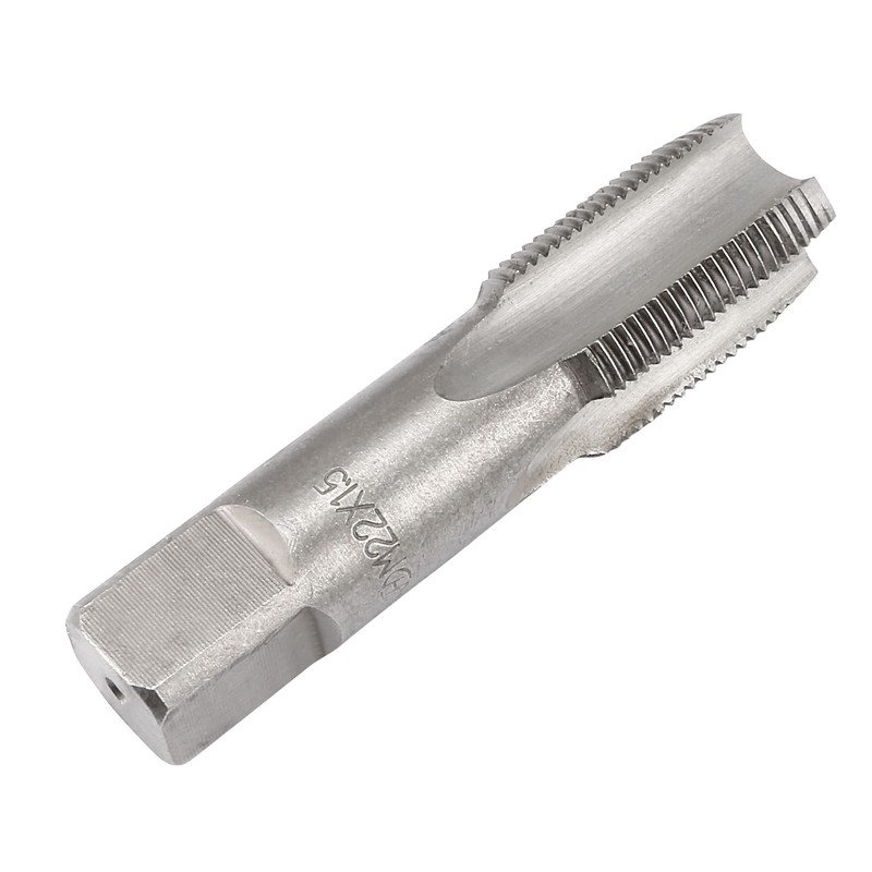 sourcing map Metric Hand Tap M22 Thread 1.5 Pitch 4
