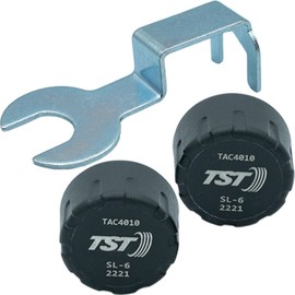 TST 507 Tire Pressure Monitoring System, 2 Cap Sensors for Metal or Rubber Valve Stems by Truck System Technologies, TPMS for RVs, Campers and Trailers