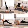 PAIDU Foldable Yoga Mat - 10mm Extra Thick, 75"26" Non-Slip