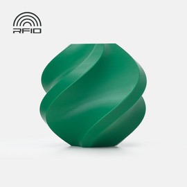 Bambu Lab PLA Basic 3D Printer Filament, New Colors Arrivals! 1.75mm PLA 3D Printing Filament Dimensional Accuracy +/- 0.03 mm, Fast Printing RFID PLA, No Warping & Tangling, 3D Print Material with Reusable 1kg Spool:_Mistletoe Green_Refill_1kg