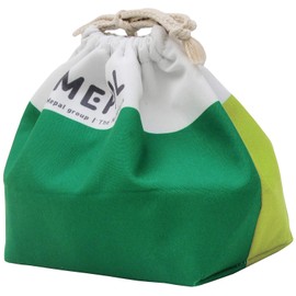 Rosty Mepal 263555 Lunch Cloth, Green, Approx. Width 11.6 x Depth 5.1 x Height 7.9 inches (29.5 x 13 x 20 cm), Insulated Lunch Pouch