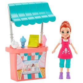 Polly Pocket Vamos a Montar Muñeca para niñas de 4 años en adelante