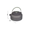 Bo-Camp Alu Kessel Camping Kessel Wasserkocher Teekessel Wasserkessel Kochkesssel Aluminium