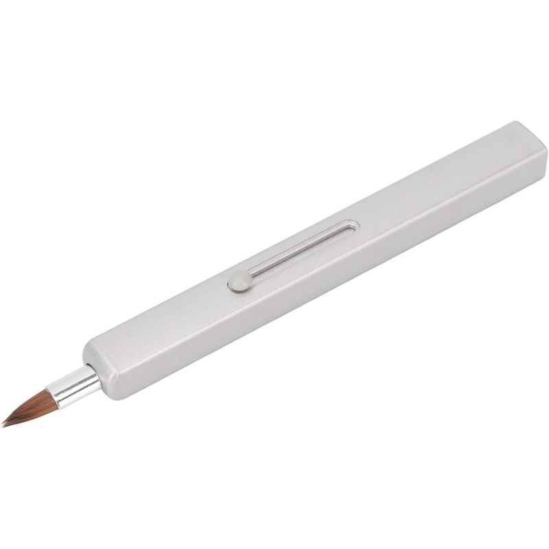 Pincel Retráctil Portátil para Labios, 5 Piezas de Nailon, Ideal