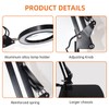 10x Magnifying Glass with Light, 3 Color Modes Dimmable LED