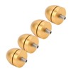 Aluminum Alloy Speaker Isolation Stand Feet Shock Absorption Pads for