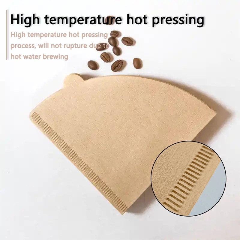 100 PCS Coffee Filter Papers,Compatible with 02 Filter Paper Compatible