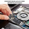 Card Adapter BCM94360CS WLAN Card to M.2 NVME SSD NGFF
