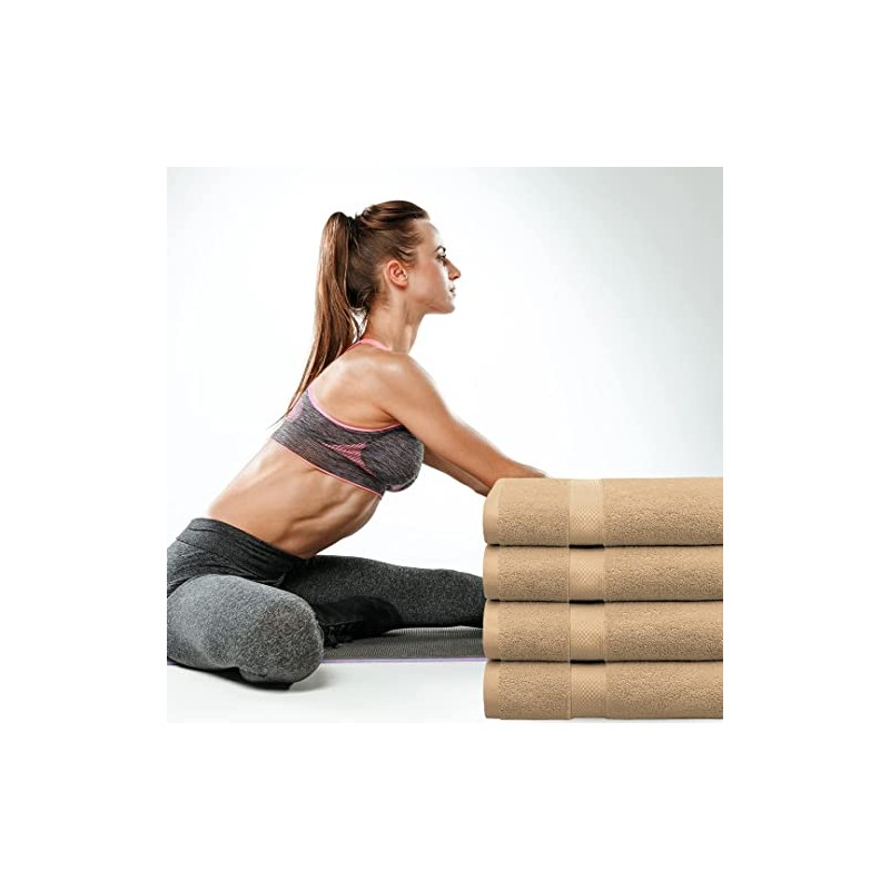 BeiGEBATH Toallas de 76.2 x 132.4 cm (6.4 kgDZ)