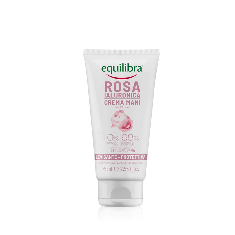 equilibra, Kit Mani Rosa Ialuronica, Kit Regalo con Crema Mani,