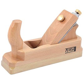 Premium Roughing Plane with White Beech Sole, Model: 36 mm Wide Premium Plane Iron