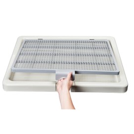 Smart Paws Corgi Potty Training Toilet,French Bulldog Training Tray,Pet Pads Holder,Dog Toilet 65X52CM