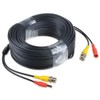 MDCGPower 150ft Black BNC Video Power Cable Wire Cord w