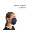 BaF Community Masken 2 per Pack Set Unisex Behelfsmaske Wendbar