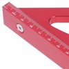 Layout Miter Gauge Aluminium Alloy 45 90 Degree Measuring Scribing