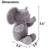 Dimple Baby Elephant Stuffed Animal Toy - Plush Elephant -