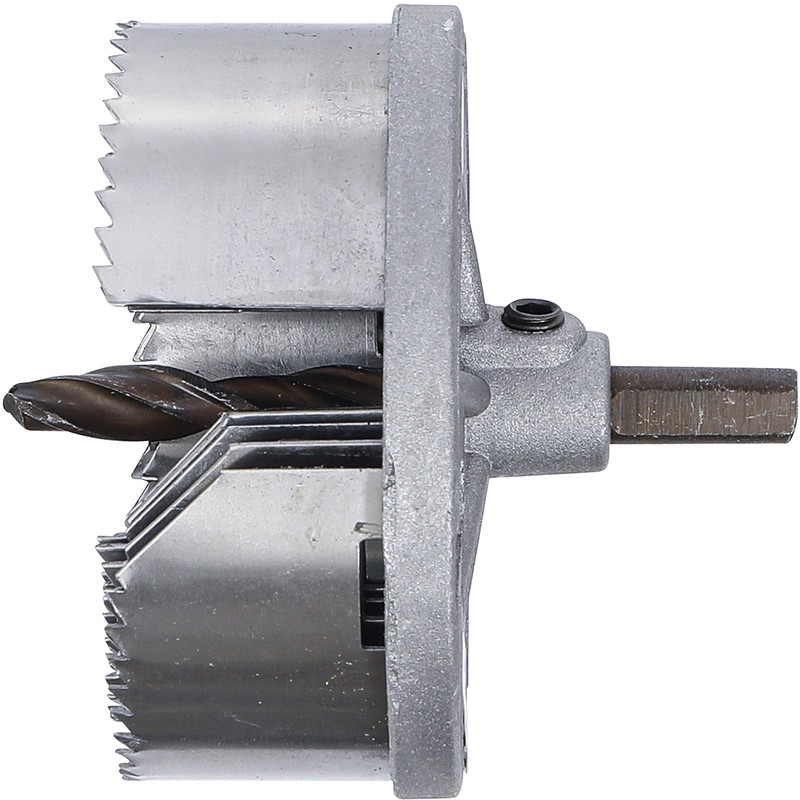 Kraftmann 50305 Hole Saw, Silver/Black, 60-95 mm