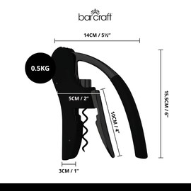 Kitchen Craft Bar Craft Lever-Arm Power Arc Corkscrew
