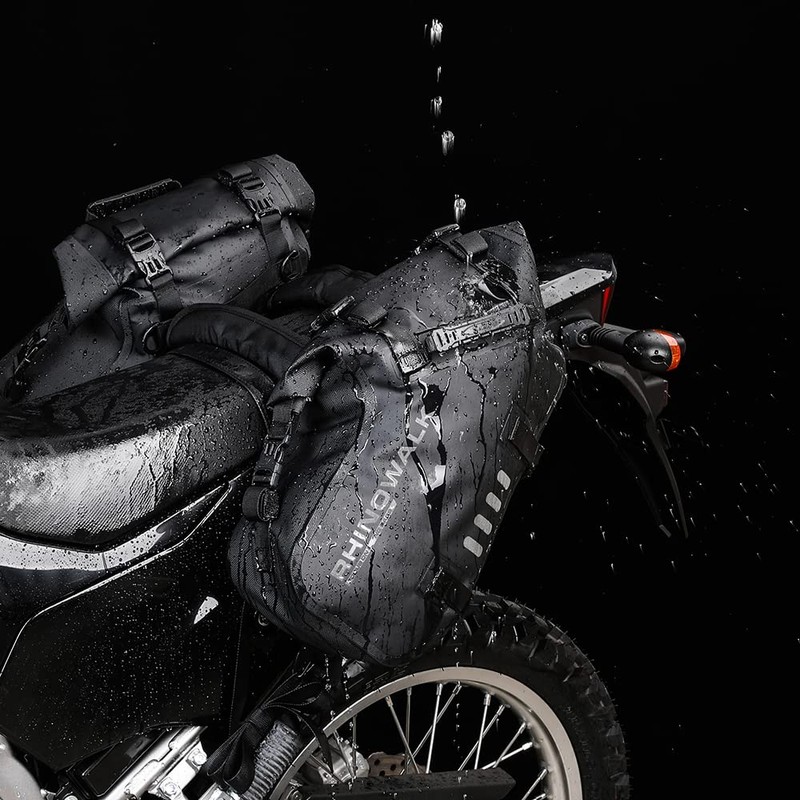 Rhinowalk Motorcycle Saddle Bags Waterproof Motorbike Panniers Motor Side Bag