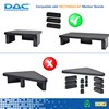 DAC Stax Leg Block Kit for Height-Adjustable Rectangular Monitor Stand,