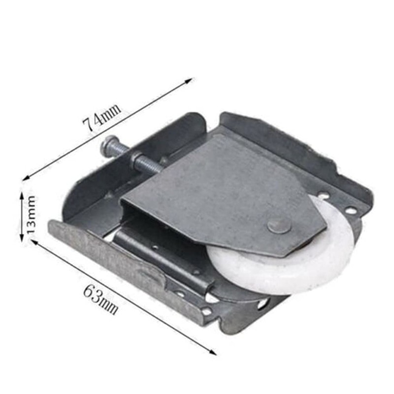 AcbbMNS 4pcs Sliding Wardrobe Door Roller Wheels for Closet Cabinet