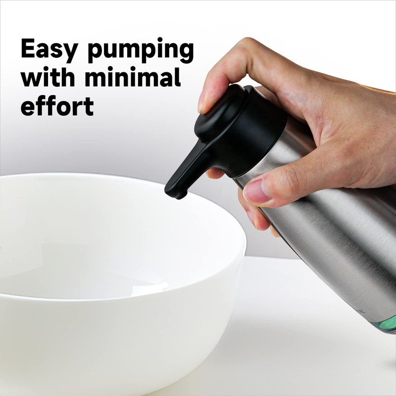 AIKE AIKE 15fl.oz Stainless Steel Liquid Soap Dispenser for Dish