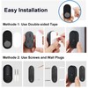 Wireless Doorbell - PHYSEN Waterproof Doorbell Chime Kits 2 receivers