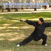 Seenelling Polypropylene Katana Sword with ABS Sheath Japanese Training Samurai