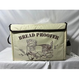 Sagielio Foldable Bread Proofing Box, Versatile Dough Proofer, Upgraded Warming Basket with 50–113℉ Abjustable Temperature & Timer, Metal Rack, Linen Bread Bag, Ideal for Sourdough, Pizza, Yogurt