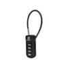 RESET-192 4 Digit Combination Padlock with 10cm(4 inch) Cable,Travel Lock