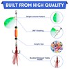 Spinner Fishing Lures Walleye Rig Making Kit, 250Pcs Spinner Blades