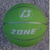 Baden Junior Zone Rubber Basketball, Indoor and Outdoor Ball, Lime