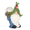 Faceless Doll Statue Exquisite Solar Powered Light Bright Colors Durable