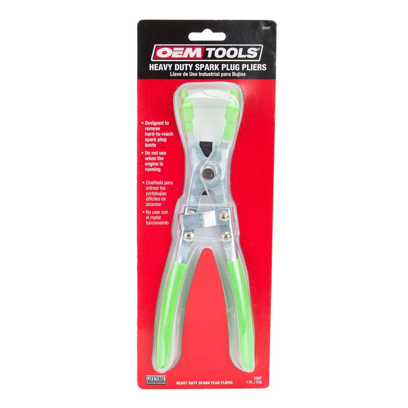 OEMTOOLS 25542 Spark Plug Boot Pliers, 45° Offset Jaws for