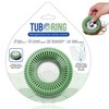 Hair Catcher for Shower Drain & Bathtub – TubRing Pop-Up