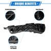 X AUTOHAUX 1 Pair Bumper Mounting Support Bracket Compatible for