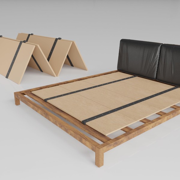 Nutan, Foldable Box Spring, Bunkie Board and Bed Support Board