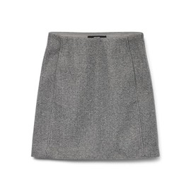 VERO MODA Female Skirt with Shorts VMFORTUNEALLISON HW Short Skirt GA, Medium Grey Melange
