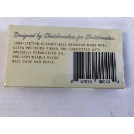 Unbranded 8pcs 608-2RS  Ceramic Skate Bearings  8x22x7mm - SWITCH / CERAMIC Si3N4 oil lube