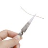 Wolfride Ceramic Tweezers Reverse Tweezers Electronics Tweezers Non-Conductive Tweezers Heat