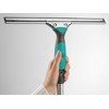 Leifheit Professional Fensterabzieher 45 cm mit Weichgummigriff, Abzieher mit hochflexibler