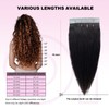 OiMiGO Yaki Hair Extensions Human Hair, Tape in Hair Extensions