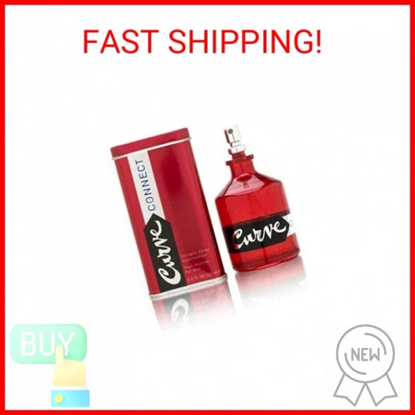 Curve Men's Cologne Fragrance Spray, Casual Day or Night Scent,