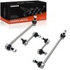 A-Premium Set of 4, Front & Rear Sway Bar Links