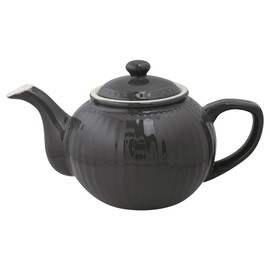 GreenGate Alice Teapot Dark Grey