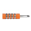 FortLocks Padlock - 4 Digit Combination Lock for Gym Outdoor